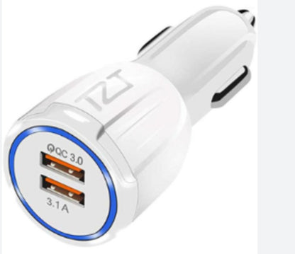 Car Charger Fast Charging Dual USB - PAK MART DEALS