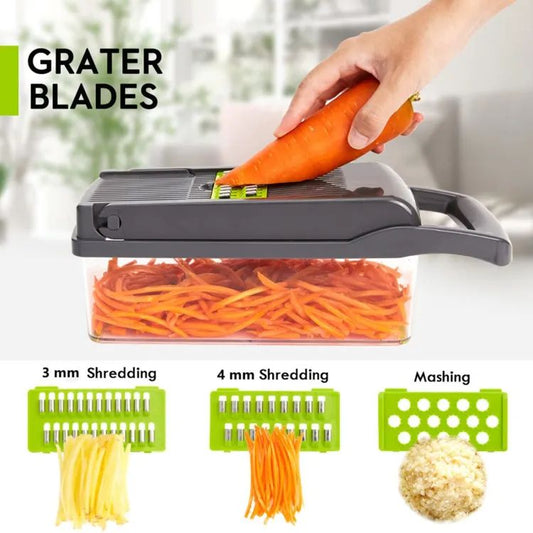 12 in 1  Multifunctional Vegetable Cutter , Chopper